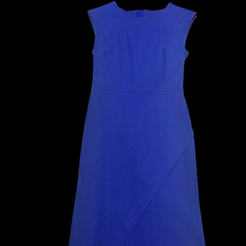 Banana Republic Blue Pencil Dress | Size 0 | Sleek & Stretchy Fit